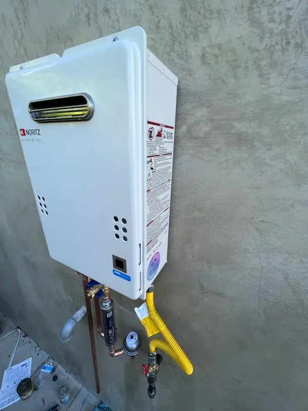 Tankless water heater installation for Palma Ceia Pines homes